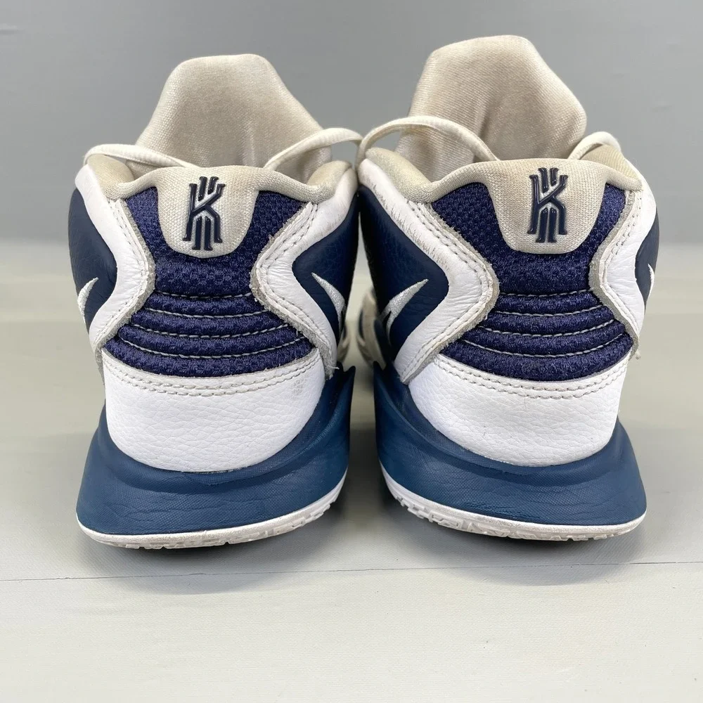 Nike Kyrie Infinity TB Basketball Shoe Youth Size 5.5 Blue White Leather Sneaker